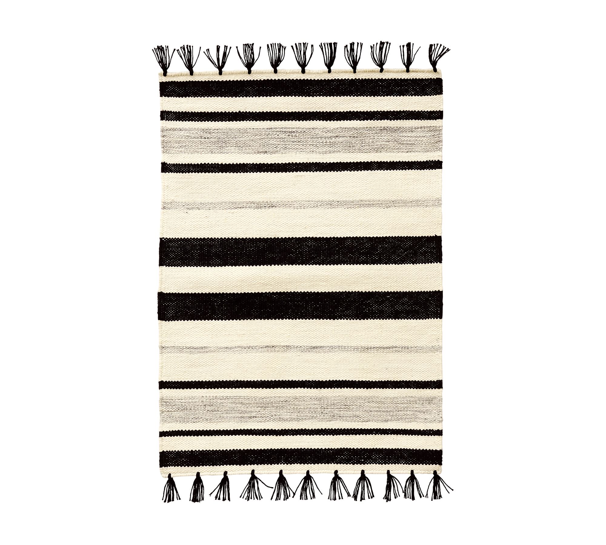 Titus Striped Handcrafted Outdoor Rug