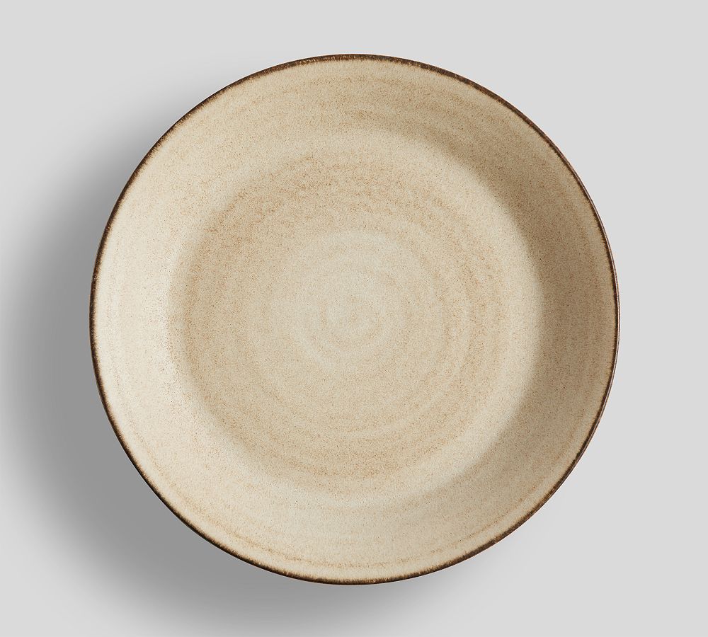 (set of 4) Larkin Reactive Glaze Stoneware Salad Plates