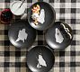 Scary Squad Stoneware Appetizer Plates - Set of 4