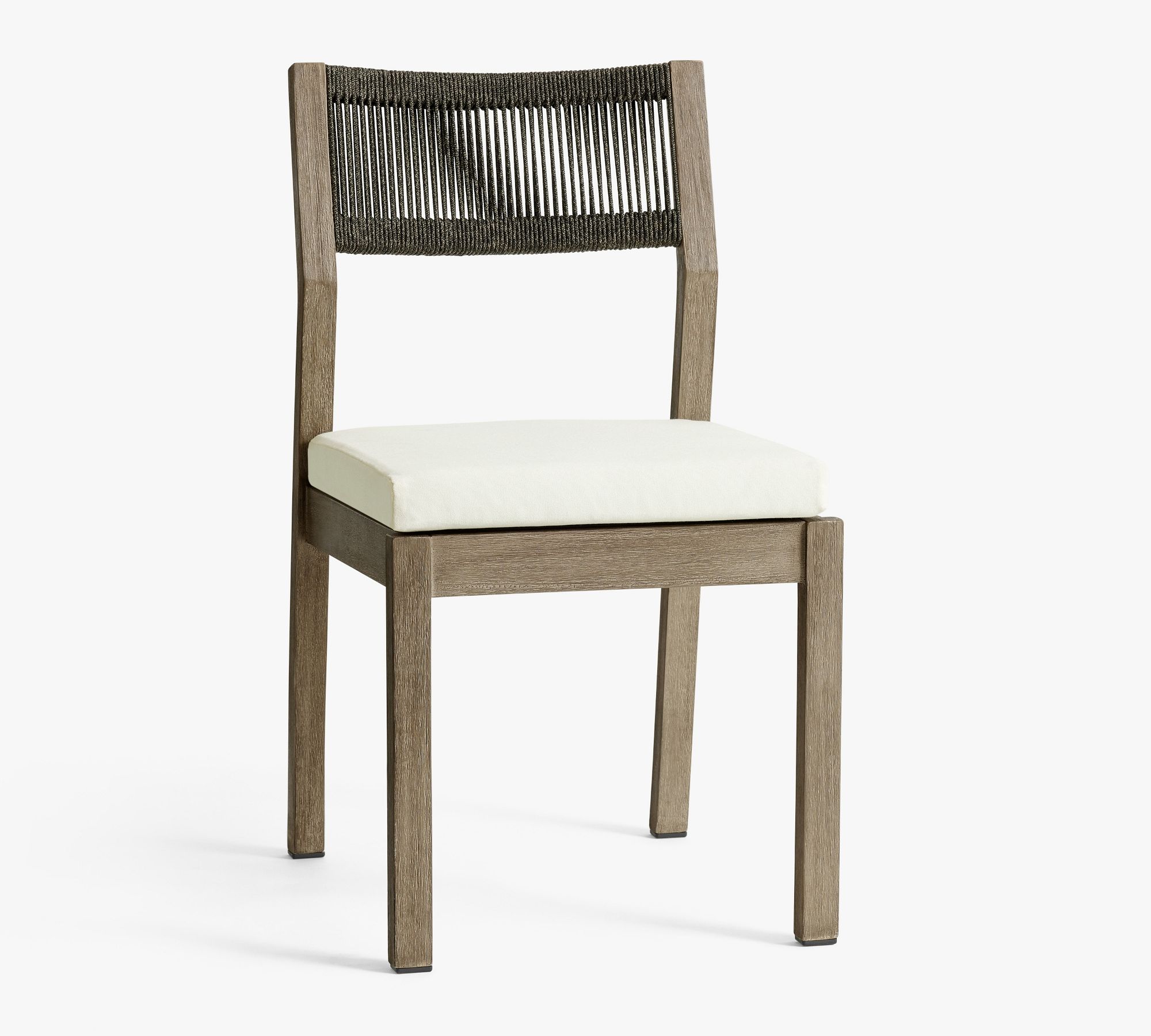 Open Box: Indio Coastal Stackable Outdoor Dining Side Chair