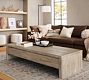 Open Box: Pismo Reclaimed Wood Rectangular Long Low Coffee Table