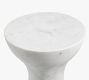 Sansome Round Marble Accent Table (8&quot;)