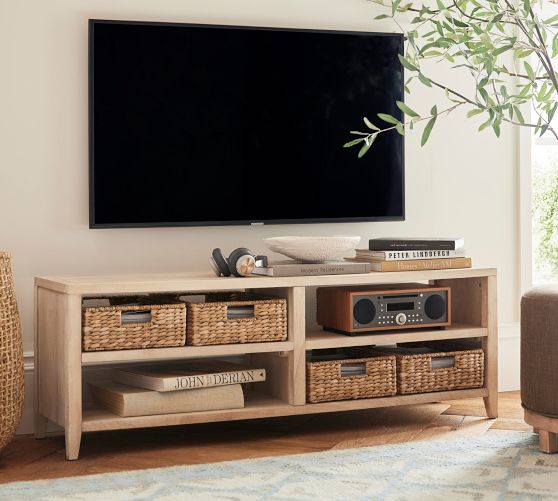 Pottery Barn Console Cabinet