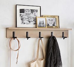 Modern Farmhouse Row of Hooks | Pottery Barn