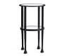 Tanner Round Glass Accent Table (12&quot;)