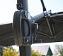 10' Rectangular Cantilever Outdoor Patio Umbrella - Rustproof&#160;Aluminum Frame with Base