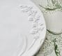 Monique Lhuillier Lily of the Valley Embossed Stoneware Salad Plates - Set of 4