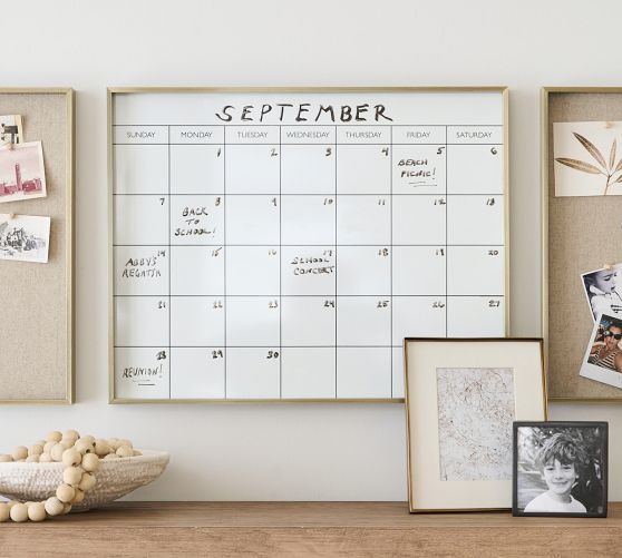 Foley Whiteboard Calendar Pottery Barn