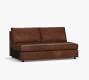 Build Your Own Pacifica Square Arm Leather Sectional
