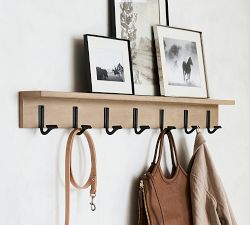 Modern Farmhouse Row of Hooks | Pottery Barn