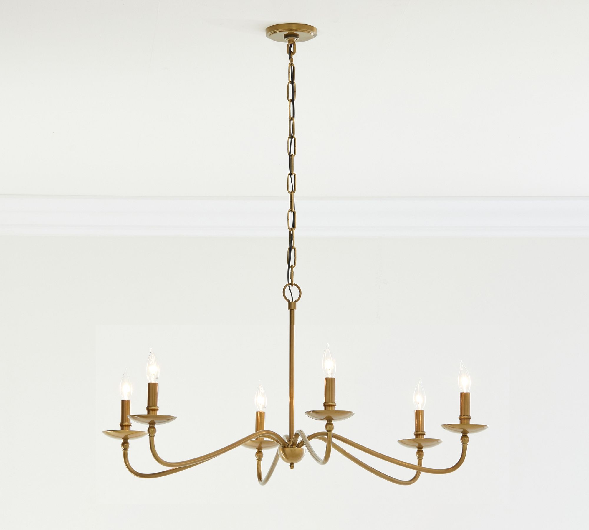 Lucca Iron Chandelier (38"-50")