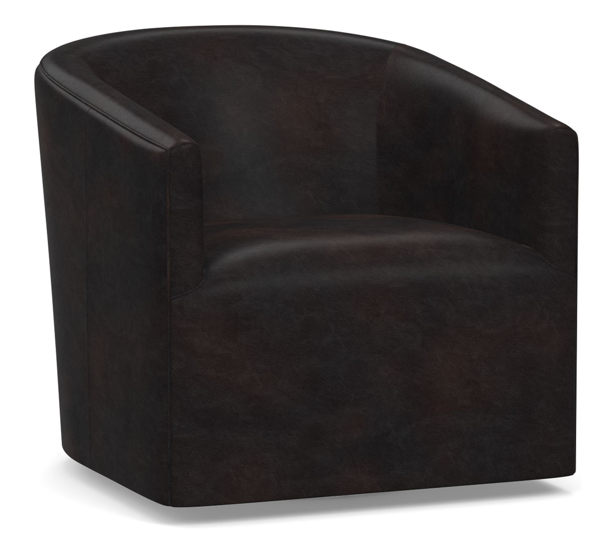 Baldwin Leather Swivel Chair