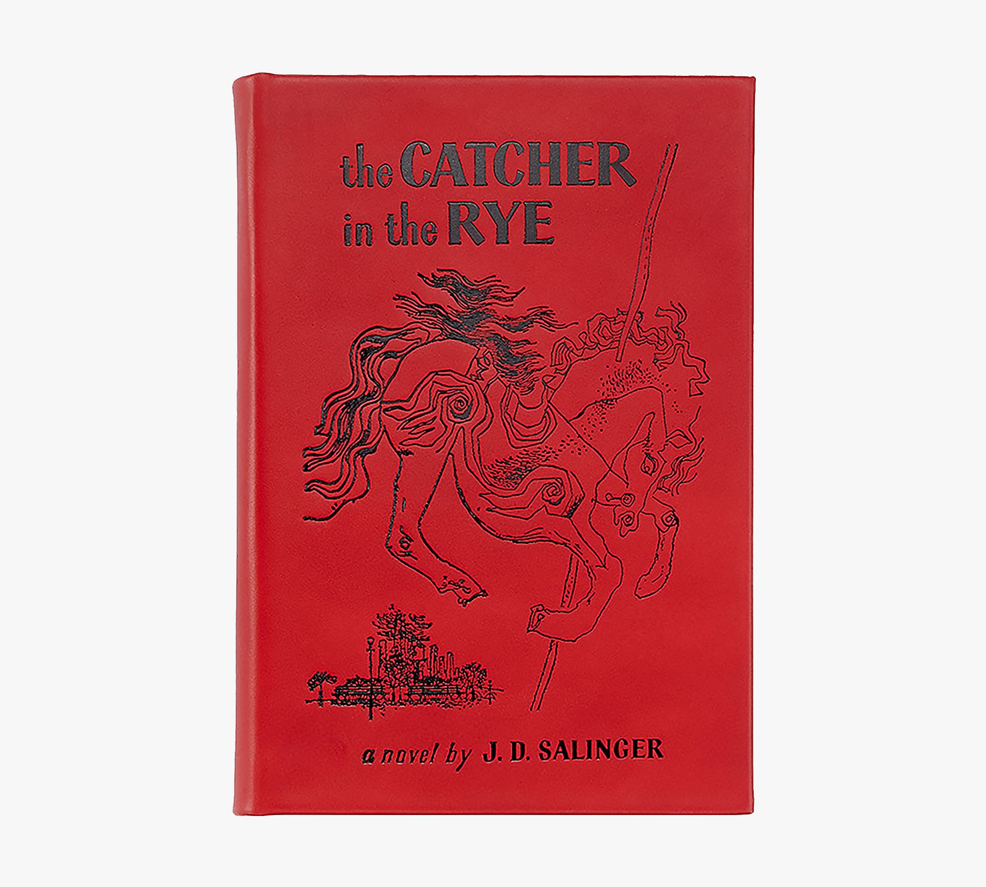 The Catcher In The Rye by J.D. Salinger Leather-Bound Book