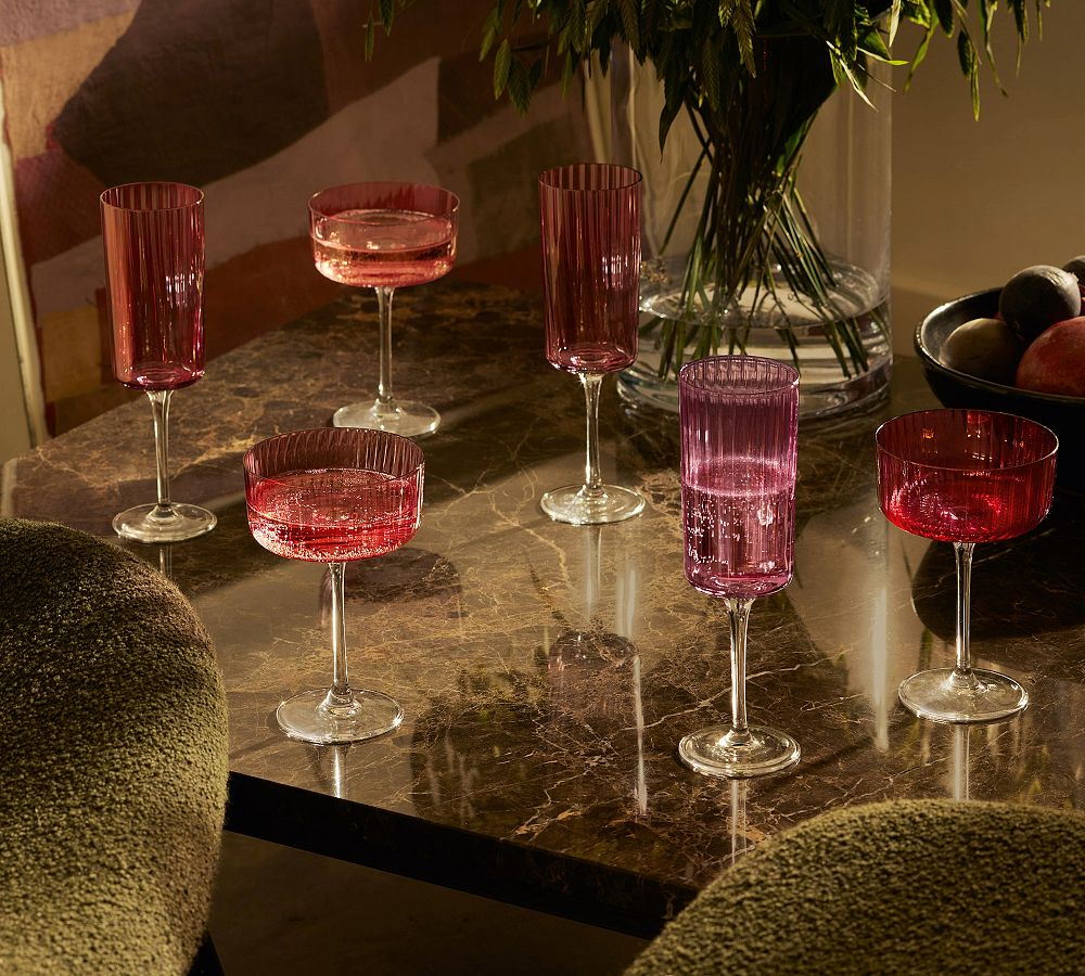Gems Wine Glasses - Set of 4