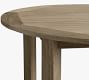 Indio Eucalyptus Round Outdoor Dining Table (60&quot;)