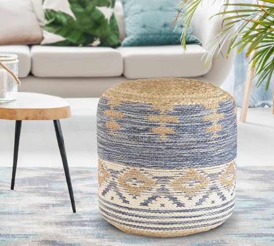 Poufs, Pouf Ottomans & Floor Pillows Pottery Barn