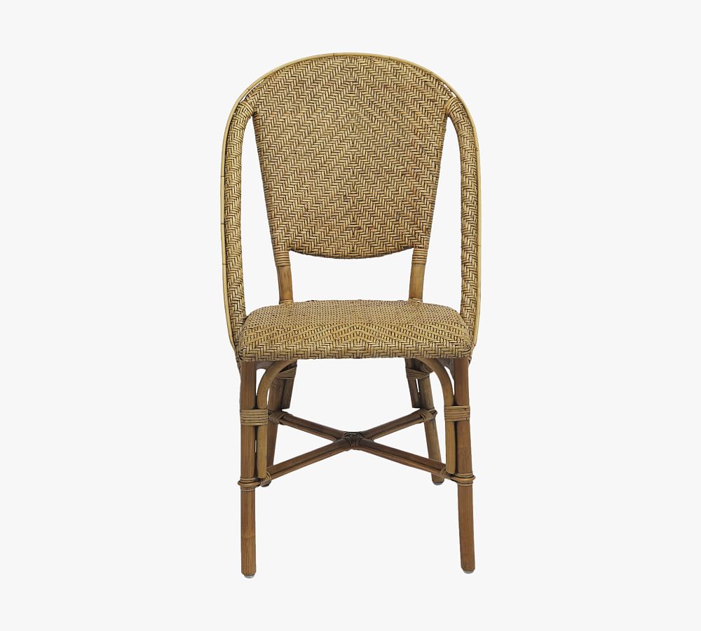 Alanis Rattan Dining Chair | Pottery Barn