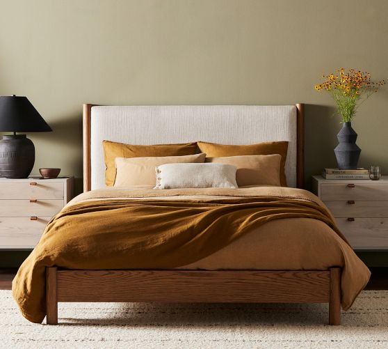 Grover Platform Bed | Pottery Barn