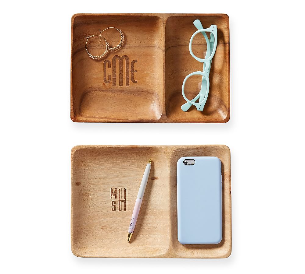 Mark & Graham Acacia Valet Tray Pottery Barn