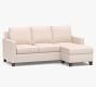 Cameron Square Arm Reversible Sleeper Chaise Sectional - Storage Available (89&quot;)