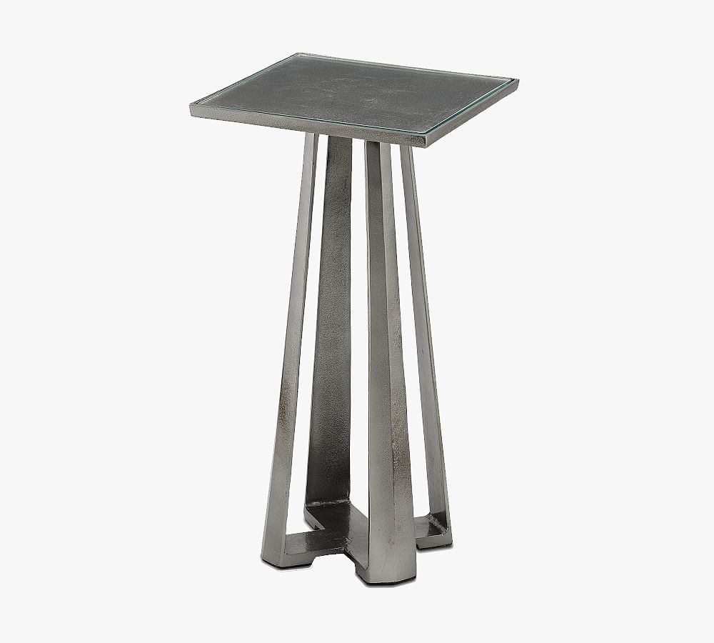 Halsey Square Metal Accent Table