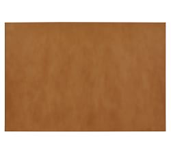 Leather Blotter And Mouse Pad Set, Tan/Black | Pottery Barn