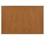 Leather Blotter And Mouse Pad Set, Tan/Black