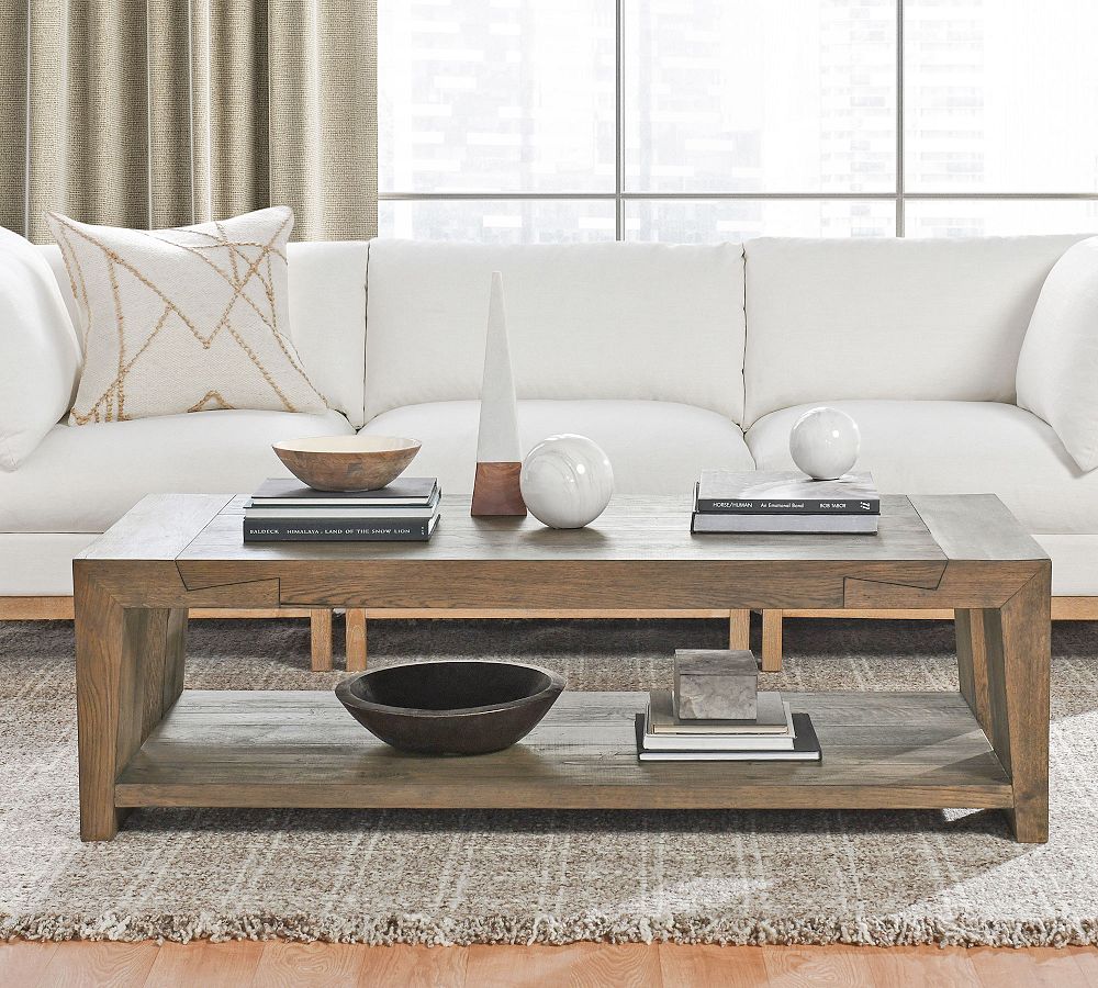 Travis Reclaimed Wood Rectangular Coffee Table (60&quot;)