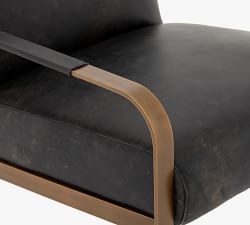 Crestview Leather Chair