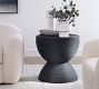 MJ Round Rattan Side Table (22&quot;)