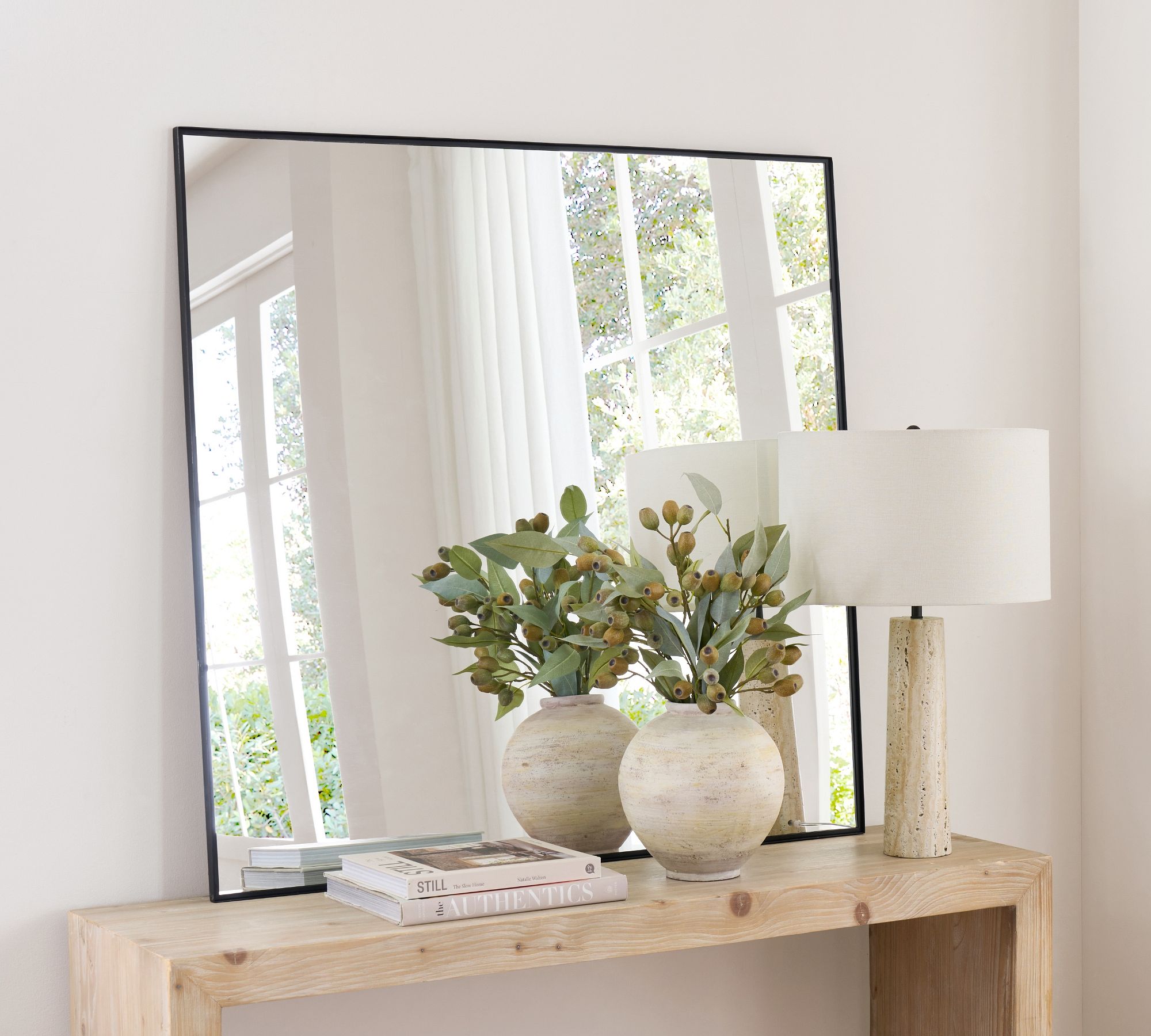 Alt image 1 for Stowe 42&quot; Square Wall Mirror