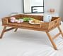 Tava Handwoven Rattan Serving Tray with Stand