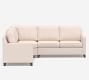 Cameron Square Arm 3-Piece L-Shaped Wedge Sectional (108&quot;)