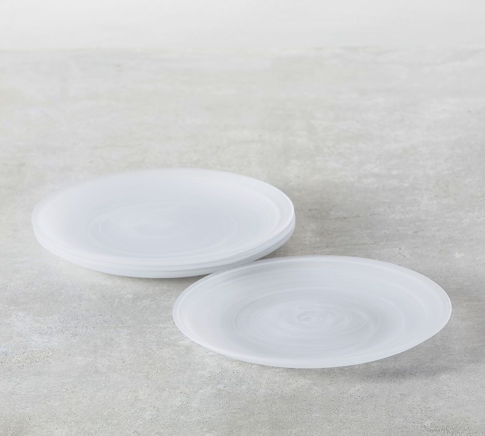 Fortessa La Jolla Glass Dinner Plates - Set of 4