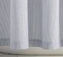 Mini Yarn Dyed Striped Shower Curtain