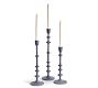 Fia Metal Candlesticks - Set of 3