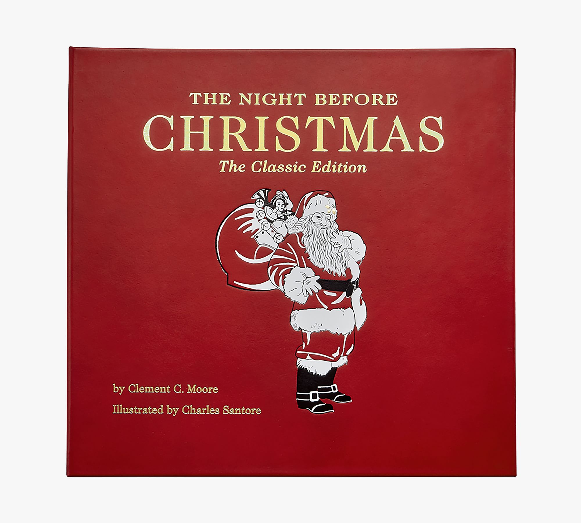 The Night Before Christmas by Clement C. Moore Leather-Bound Book