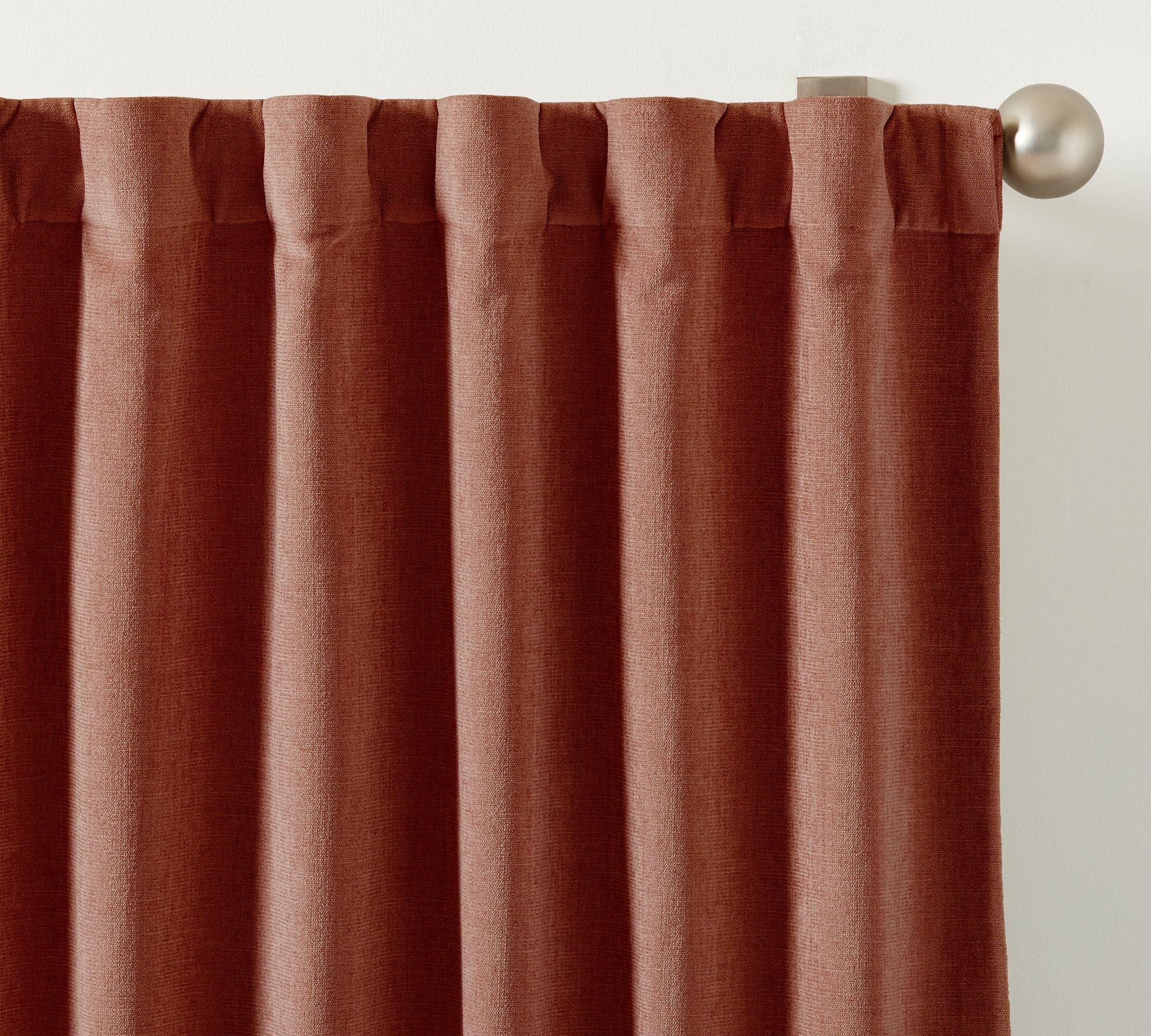 Open Box: Rustic Chenille Curtain