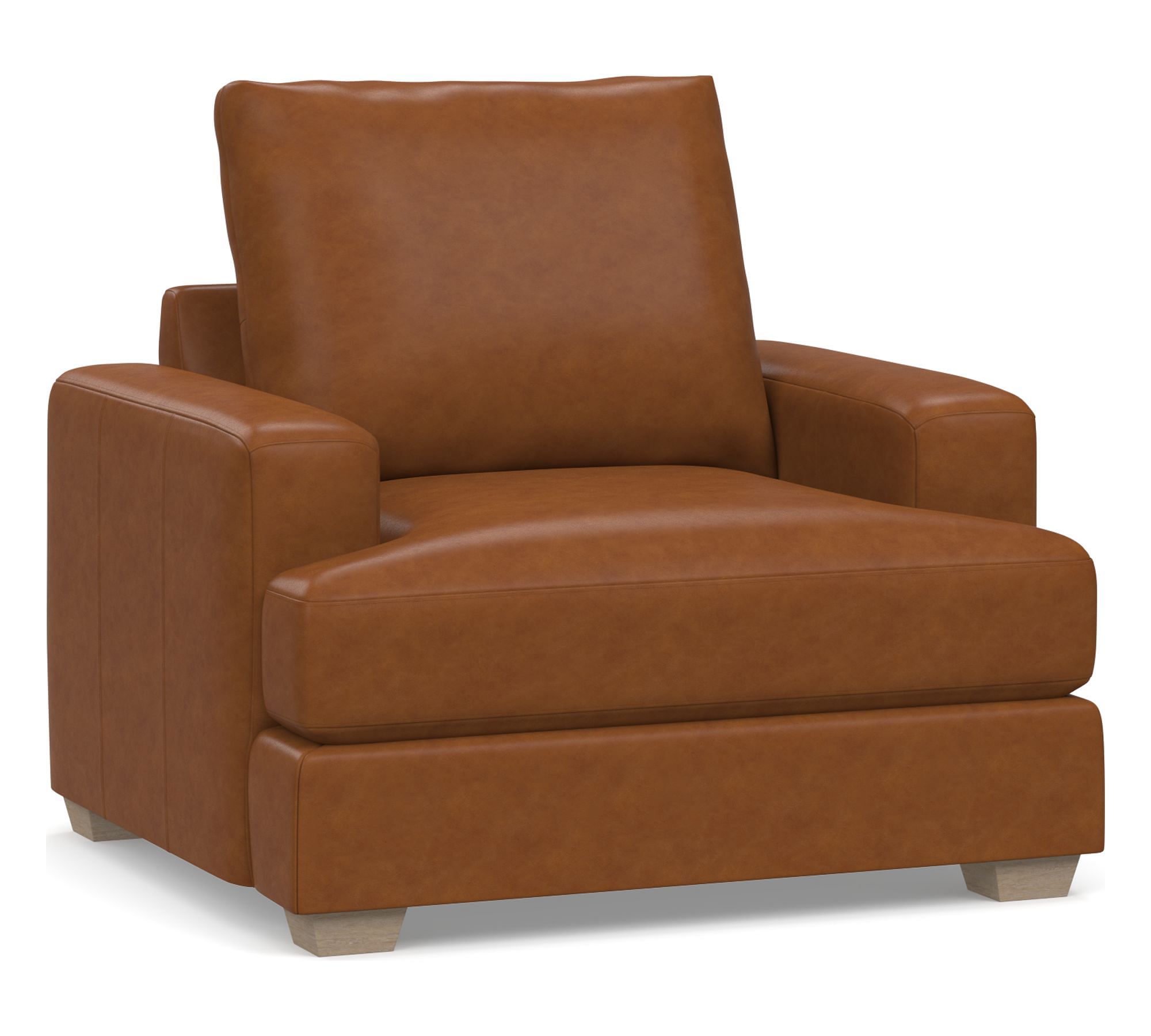 Canyon Square Arm Leather Chair