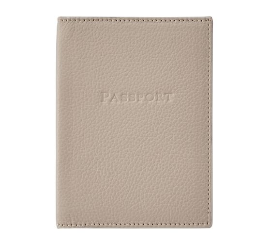 Emery Leather Passport Cover
