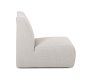 Lev Upholstered Swivel Outdoor Lounge Chair