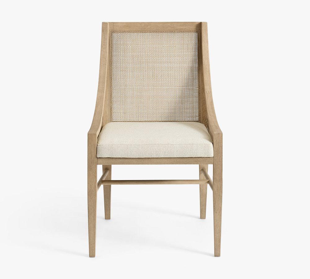 Atwood Cane Dining Armchair | Pottery Barn