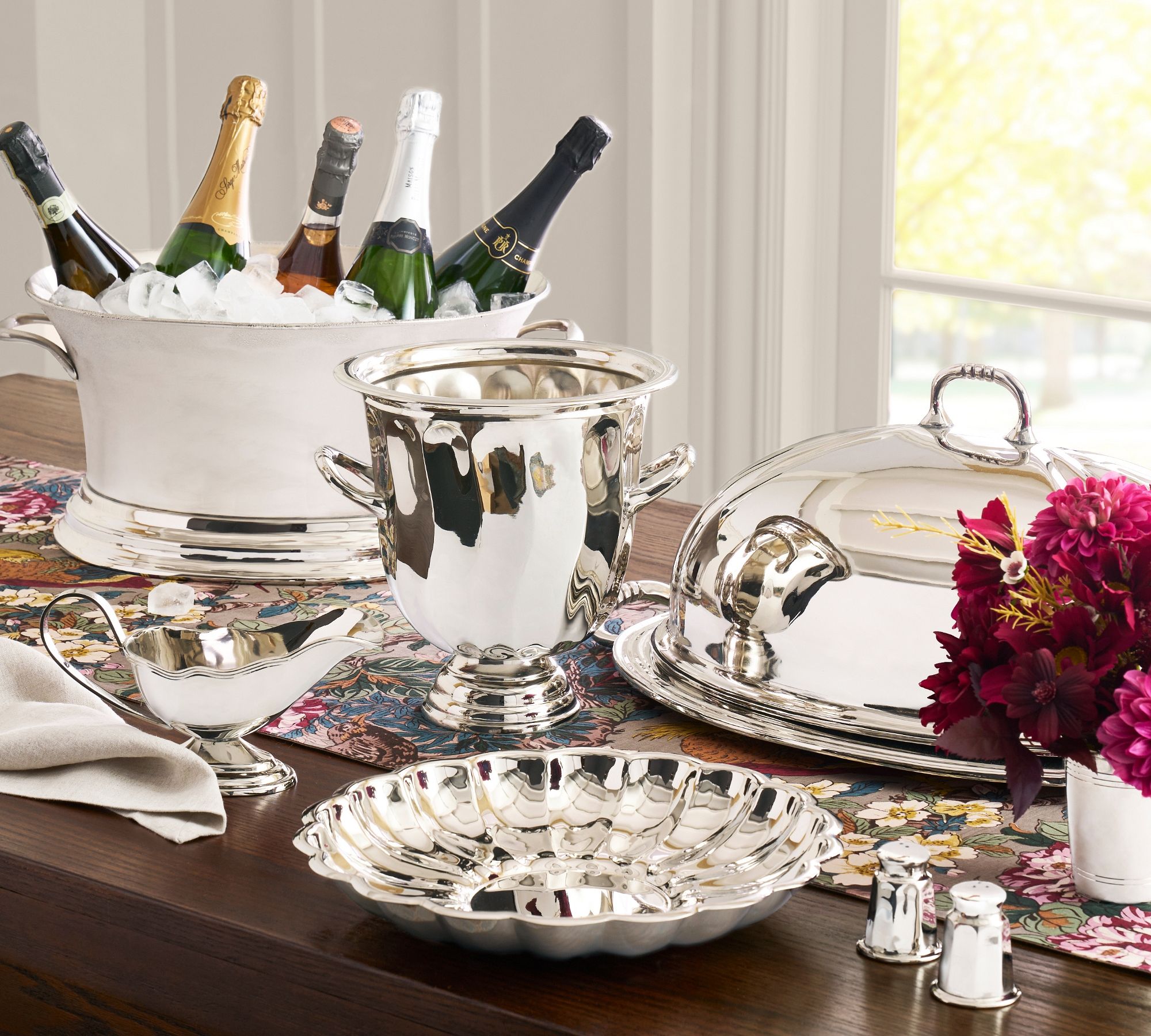 Heritage Silver Entertaining Collection