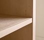 Modern Farmhouse 102&quot; Shelf with Open Cabinets