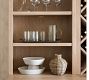 Modern Farmhouse 68&quot; Wine Storage with Open Cabinets