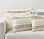 Reed Striped Lumbar Pillow