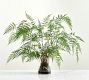 Faux Oversized Potted Fern