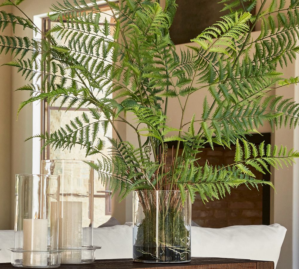 Faux Oversized Potted Fern