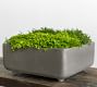 Finley Square Footed Fiber Cement Planter