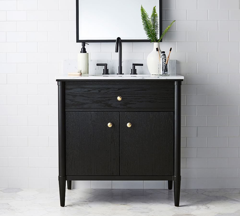 Harlow 32" Single Sink Vanity | Pottery Barn